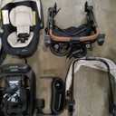 Evenflo Pivot NXT Travel System with LiteMax NXT Infant Car Seat (Latte Tan)