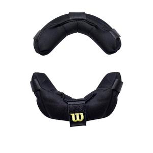 WILSON Dyna-Lite Synthetic Leather Facemask Pads - Black, One Size