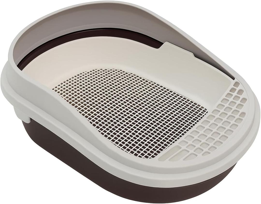 Jumbo Cat Litter Box with Sifting System  Easy Clean 3-Tray Litter Box for Indoor Cats  Extra Large, Durable & No-Mess Sifting Tray  Ideal for Multiple Cats  High Sides for Big Cats