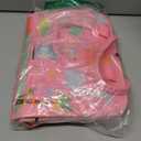 Qizfun Busy Board Montessori Toy for Toddlers, Educational Sensory Learning Toy for Fine Motor Skills, Preschool Travel Toy for Airplane & Car, Gifts for Boys and Girls (Pink/P4)