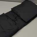 Black Duvet Cover Full Size - Extra Soft Full Size Duvet Cover - Lightweight, Comfy, Cozy & Breathable - Easy Care & Fade Free with Zipper Closures and Ties - 80" x 90" Inches - Comforter Not Included