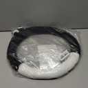 Dotesy Cute 3D Panda Auto Steering Wheel Cover, Fashion Cartoon Style Car Steering Wheel Cover Protector Fluffy Plush Soft Comfort Warm Universal for 36.5-38cm (Black White)