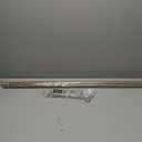 Ivilon Window Curtain Rod Decorative End Cap Design, 1 Inch Rod, 72 to 144 Inch. Warm Gold