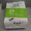 ECOLipak Bamboo Toilet Paper, Septic Safe Toilet Tissue, 24 Double Rolls, 320 Sheets Per Roll, Tree Free, Non Toxic, 2 Ply, Soft and Absorbent, Eco Friendly Dye-Free Paper