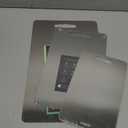 Titanium Cutting Boards for Kitchen,100% Pure Titanium Cutting Board Set of 3, Double Sided Non Toxic Cutting Board, Hygiene Durable Dishwash