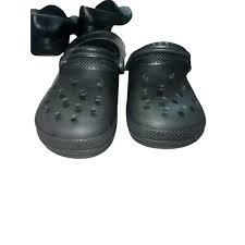 B Black Clog Crocs 11