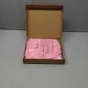 Wokceer 6FT Wedding Arch Cover Spandex Fitted Wedding Arch Stand Covers Round Top Chiara Arch Backdrop Cover for Birthday Party Ceremony Banquet Decoration Pink