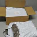 Fuxury Poly Mailers 19x24Inch 250Pcs,Waterproof Shipping Bags for Clothing,Strong Adhesive Shipping Envelopes for Small Business,Self Seal Heavy Duty Poly Mailer Bags,Flexible Mailing Bags White