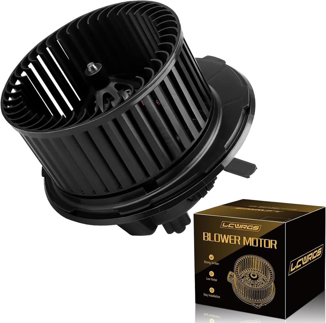 HVAC Heater Blower Motor with Fan Fits for 2005 2006 2007 2008 2009 2010 2011 2012 2013 2014 Volkswagen VW Jetta Tiguan Passat Rabbit CC Eos GTI Golf AC Blower Motor Fan Replaces# 700182