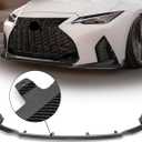 Front Bumper Lip Chin Spoiler Fit for 2021-2025 Lexus IS350 F-Sport ONLY,Carbon