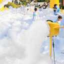 Foam Machine for Party, Party Foam Machine with Water Tank, Foam Cannon for Garden, Pool, Indoor, Birthdays, Celebrations, and Backyard Events