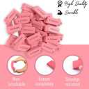 Pink Erasers, 120 Count Rectangular Eraser Bulk Pack, Latex Free Pink Pearl Erasers for School Supplies, Art and Office