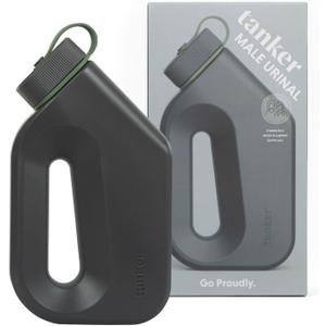Tanker - Portable Urinal for Men Spill Proof - A Camping and Festival Essential, Designed for Nighttime Urges, Post-Surgery Recovery, and Travel Use
