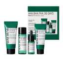 SOME BY MI AHA BHA PHA 30Days Miracle AC SOS Kit - Toner 1.01Oz, Serum 0.33Oz, Cream 0.7Oz, Foam 1.01Oz - Mild Exfoliating Daily Skin Care Set - Skin Wastes, Sebum, Oiliness Care - Korean Skin Care
