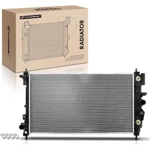 A-Premium Engine Coolant Radiator Assembly with Transmission Oil Cooler Compatible with Cadillac XTS 2013, XTS 2014-2019, 3.6L, Naturally Aspirated, Replace# 2747160