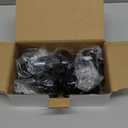 Office Chair Replacement Wheel - Quiet & Smooth Gliding - 2 Inch Heavy Duty Rolling Chair Casters Supports 2000 Lbs,Desk Chair Wheels Universal Fit,Safe for All Floor Or Carpet Set of (Premium Black)