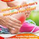 Metatarsalgia Insoles for Ball of Foot Pain,Morton's Neuroma,Arch Supports Insoles,Orthotic Insoles,Men Women Shoe Insert for Metatarsal,Foot Pain Relief, Size: C(Men's 6-6.5 / Women's 7.5-8)--260mm