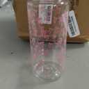 Pink 24 Pcs Bow Gift Cups Bulk for Women Girls Birthday Party Favors Supplies 14 oz Reusable Plastic Tumbler Cup with Lids Straws Pastel Coquette Bow Gifts Cups for Party Decorations