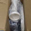 2 Tier Medicine Cabinet Organizer, Rotary Turntable Organizer for Medicine and Vitamin Bottles, Under Sink Organizer for Medicine, Bathroom Cabinet Storage, Tray has Removable Dividers, Easy Assembly