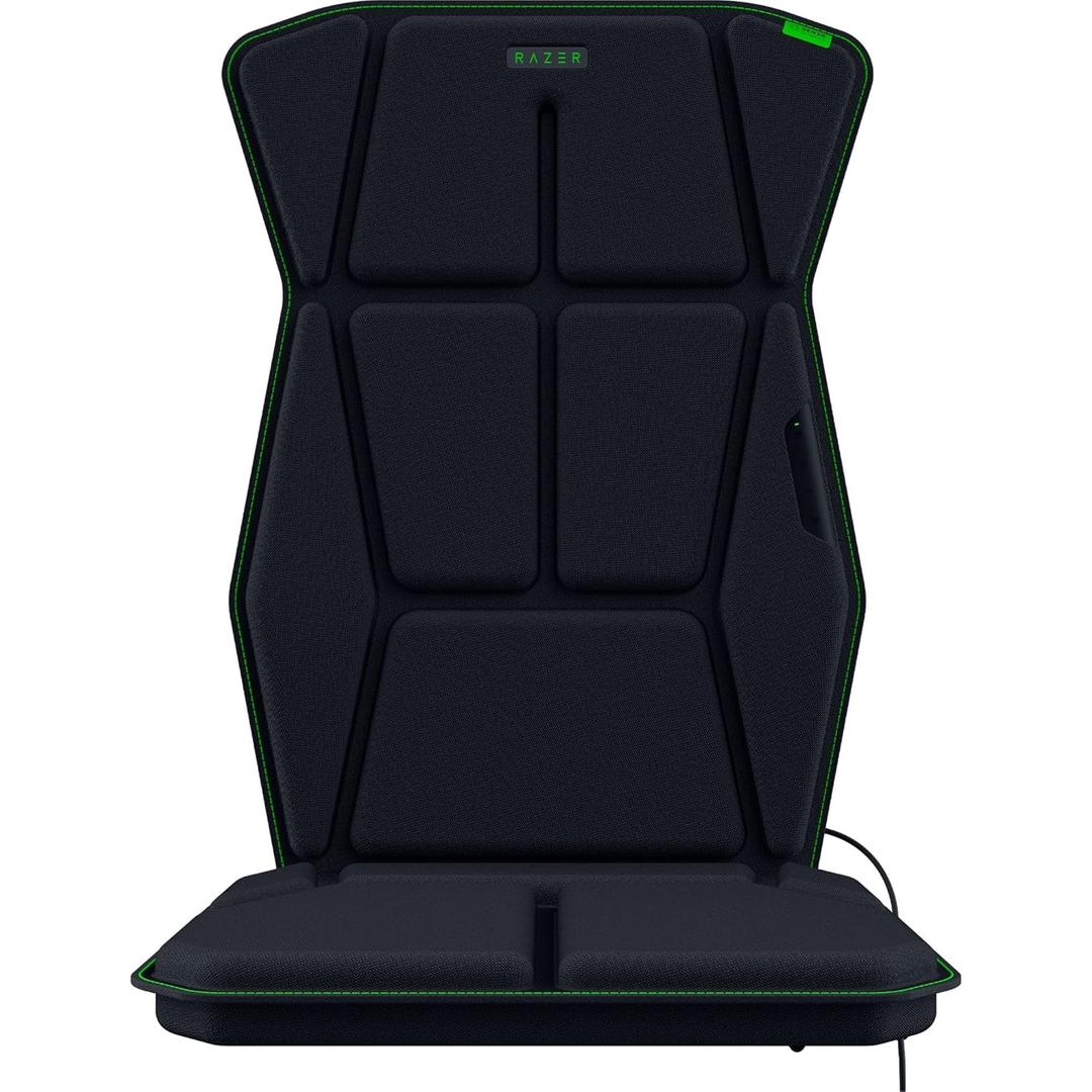 Razer Freyja HD Haptic Gaming Chair Cushion: Multi-Directional Haptics - Haptic EQ Customization via Razer Synapse - HyperSpeed Wireless & Bluetooth - Adjustable Strap for Universal FitPlease verify Condition