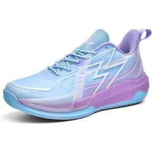 Women Basketball Shoes Fashion Sneakers Comfortable Unisex Athletic Lightweight Non Slip Outdoor Sport Volleyball Shoes, Size 41
