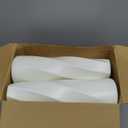 10 Pack Composite Plastic Flower Vases Bulk White Small Boho Floral Vases for Dried Flower Bouquet Pampas Grass Centerpieces Fall Wedding Party Living Room Decor(Retro)