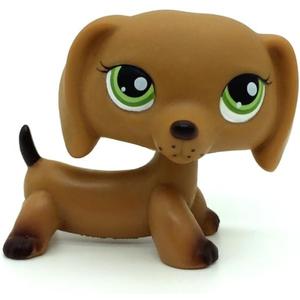 Mini Pet Toys #139 Brown Dachshund Dog Puppy Animal Figure