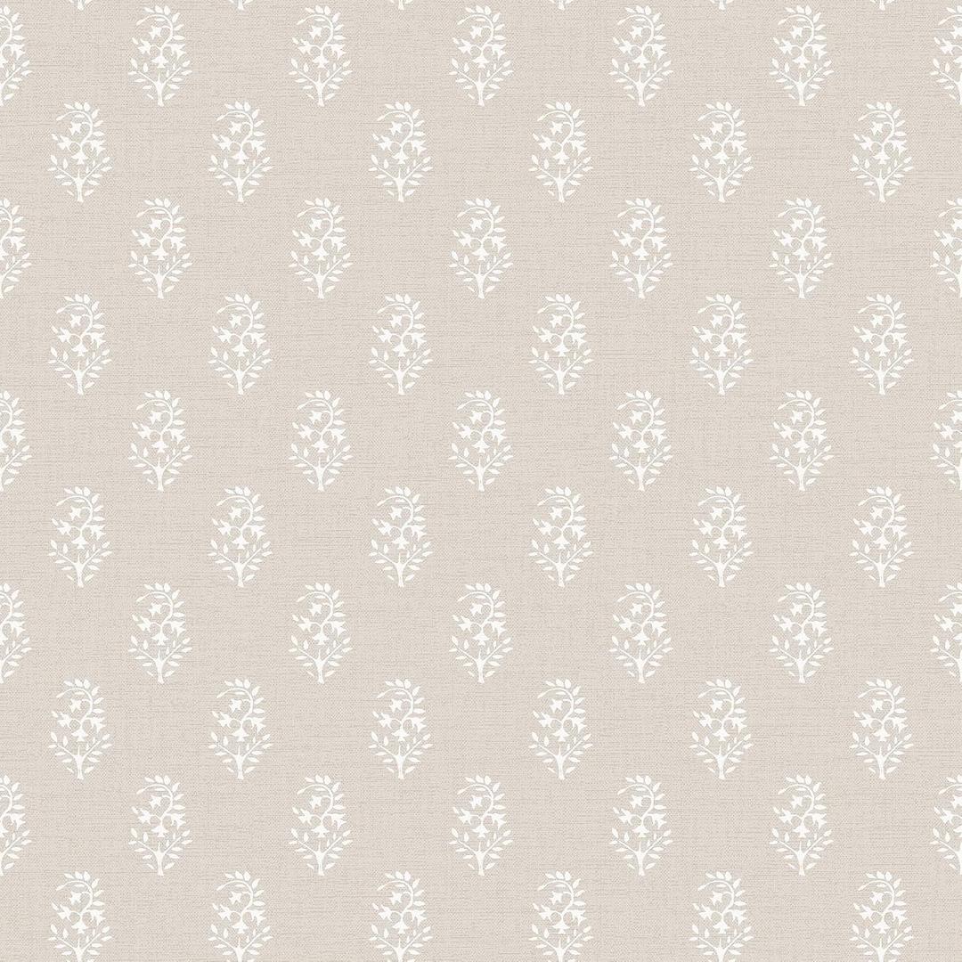 NuWallpaper x Nabela Noor Home Safia Sand Peel and Stick Wallpaper, Beige, Flowers, Transitional, Self-Adhesive, 20.5-in x 18-ft