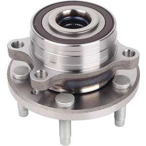 MACEL 512460 Front/Rear Wheel Hub and Bearing Assembly Compatible with 2011-2019 Ford Explorer, 2013-2018 Ford Police Interceptor Utility 5 Lugs Non ABS