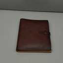 Photo Album 4x6 200 Photos, Genuine Leather Photo Albums with Writing Space with 30 Writing Paper, Travel Family Wedding Kids Graduation Ultrasound Baby Picture Album Scrapbook Photo Album (Simple)