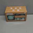 MCGMITT Silicone Tea Set, Tea Party Set for Little Girls Boys, 15 Pcs BPA Free Dishwasher Safe Pretend Tea Set for Toddlers Kids Age 3-6, Cute Toy Kitchen Accessories for Children Birthday Gifts (Green)