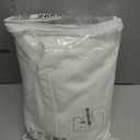 Beige White Thick Linen Sheer Curtains 84 Inches Long for Bedroom,Neutral Modern Window Pinch Pleat Living Room Curtain for Sliding Glass Doors Light Filtering with Hooks 40" x 84"x 2Panels