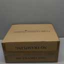 5-Light Farmhouse Chandelier Brown Rustic Chandelier for Dining Room Wood Texture Adjustable Pendant Light,Drum Chandelier for Kitchen Island Entryway Bedroom Hallway,18.9'',E26.