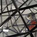 14'' Moravian Star Pendant Light Clear Glass Shade Hanging Star Lights with Adjustable Chain-E26 Dimmable Hanging Light for Kitchen Bedroom Entryway Foyer