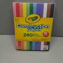 Crayola Construction Paper, 12 Assorted Colors - 240 ct