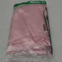 SWOMOG Womens Silk Satin Pajamas Set Short Sleeve Sleepwear Button Down Top and Shorts Loungewear 2 Piece Pjs Set (XX-Large, Pink)