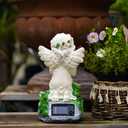 Pohabery Angel Garden Decor Statue Solar Angel Decorations for Yard Outdoor Decorations for Patio Gift for Mom
