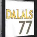 1 Pack 13" x 13" T-Shirt Display Frame Jersey Frame Display Case with UV Protection Acrylic, 1" Depth of Usable Space Shadow Box, Black Wood Display Case for Shirts, Jerseys, Memorabilia