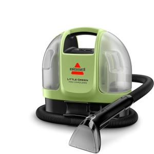 BISSELL Little Green Mini Cordless Portable Carpet and Upholstery Deep Cleaner, Car/Auto Detailer, with HydroRinse Self-Cleaning Tool and 4" Tough Stain Tool, 4015