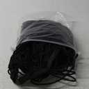 Stuffed Animal Storage Net for Kids, 2 Pack Bedside Toy Organizer Net - Neatly Store Your Stuffed Animals, Elastic Bedside Stuffed Animal Storage Net with Tether, Stretches up to 32 Inches (Black)