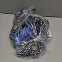 Rhino USA Retractable Ratchet Straps (4-Pack) - 1 Inch x 10 Feet (1,209lb Break Strength) - Auto Self Retracting Tie Down Straps for Truck, Cargo Trailer, Motorcycle, ATV, UTV - Blue