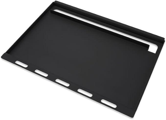 Weber RustResistant Outdoor Griddle Insert, FullSize Pre-Seasoned Carbon Steel Griddle for Summit and Genesis 300 Series (3 Burners), Gas Grills