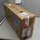 ChooChoo Bathroom Wall Cabinet, Medicine Cabinet with Acrylic Doors, Wall Mounted Over The Toilet Storage Cabinet with Adjustable Shelves for Bathroom, Kitchen, and Laundry Room, Walnut