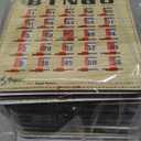 Regal Bingo Bulk Bingo Cards with Sliding Windows - Reusable Bingo Game Cards for Adults Large Group - 25 Pack, Woodgrain
