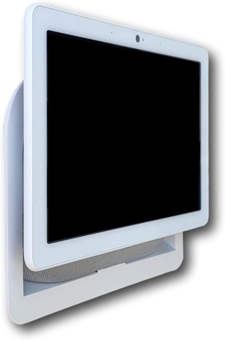 Mount Genie Simple Built-in Google Nest Hub MAX Wall Mount: The Perfect Smart Home Command Center | Fully Exposed Speakers | Designed in The USA