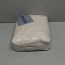 TECHMILLY Fluffy Tufting Bathroom Rug Mat 36x24, Absorbent Thick Non Slip Microfiber Mats, Quick Dry Machine Washable Bath Rug for Bathroom Floor, Bathtub and Shower, Cream