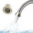 Faucet Aerator Compatible with Moen 116618BN, Faucet Parts High Flow Sink Aerator Replacement for Shower Bathroom Kitchen 2.2 Gallon Per Minute,Brushed Nickel Finish