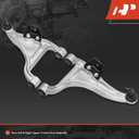 A-Premium 2 x Rear Upper Control Arm, with Ball Joint and Bushing, Compatible with Nissan Murano 2009 2010 2011 2012 2013 2014