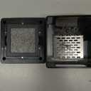 Multifunctional Smokeless Ashtray,HEPA Filter Smokeless Ashtray Indoor with Lighter,USB Rechargeable Smoke Removing ashtray for home,bedroom,office,car, Valentine's Day Gifts for Him Her (Deep black)