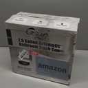 Cesun Automatic Motion Sensor Bathroom Trash Can with Lid, 2.6 Gallon Touchless Trash Bin, Smart Plastic Slim Garbage Can Small White Wastebasket for Toilet, Office, rv, Bedroom, Living Room